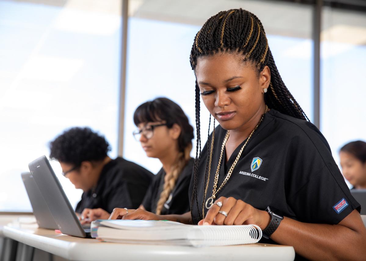 Allied Health program student at Arizona College in Arizona.