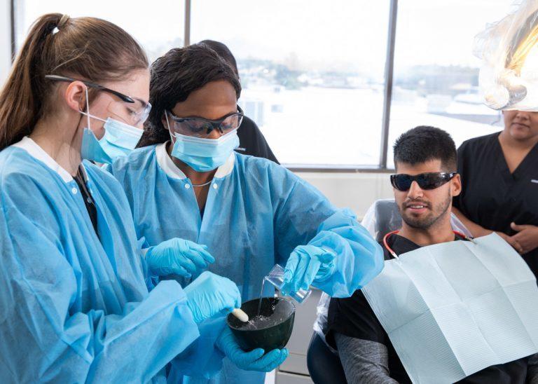 Dental Assistant Program students at Arizona College.