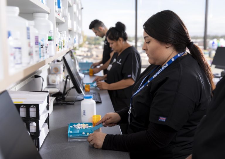 Pharmacy Technician Allied Health training program at Arizona College.