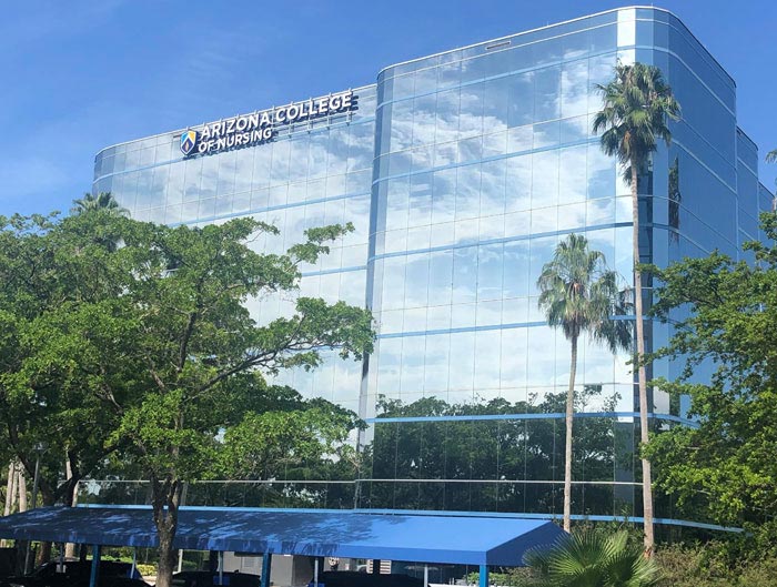Nursing Degree program campus building in Fort Lauderdale.