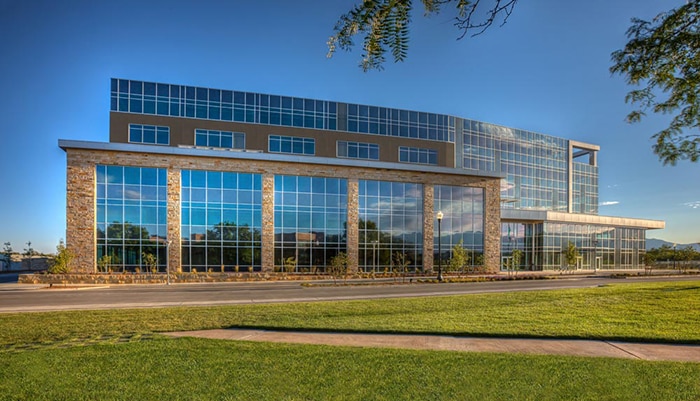 Utah Nursing Program campus building at Arizona College of Nursing.