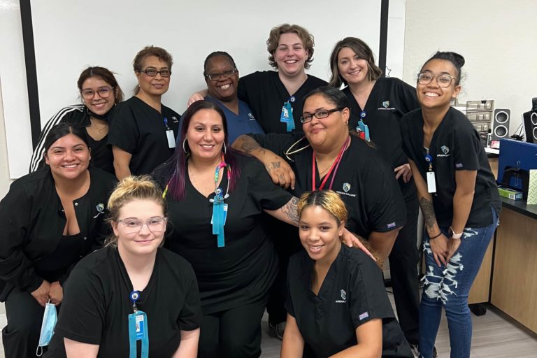 medical assistant school near me students with faculty