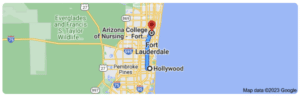 Directions From Hollywood Florida To Arizona College of Nursing in Fort Lauderdale
