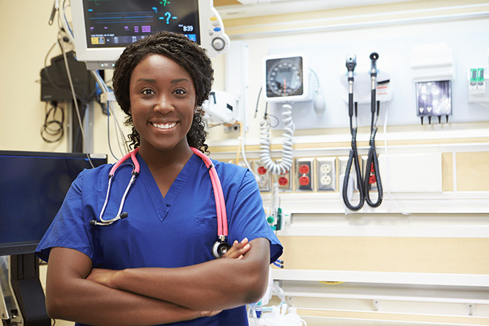 Nursing Program Near Me Student With Arms Crossed