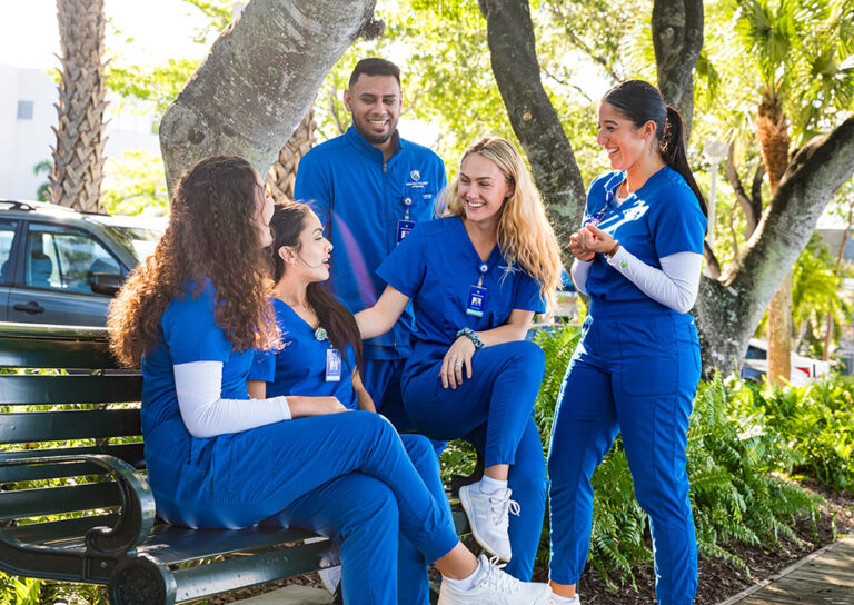 BSN Nursing students getting a nursing degree
