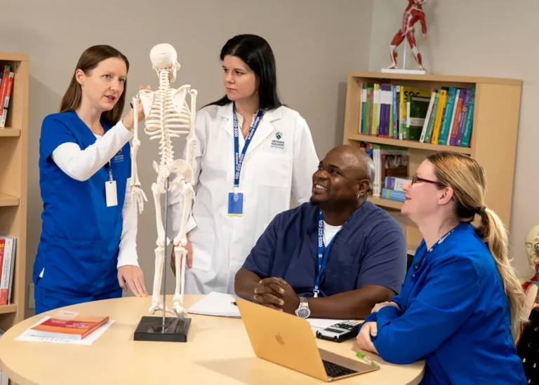 AZCN Nursing Students in Healthcare Clinical Rotation