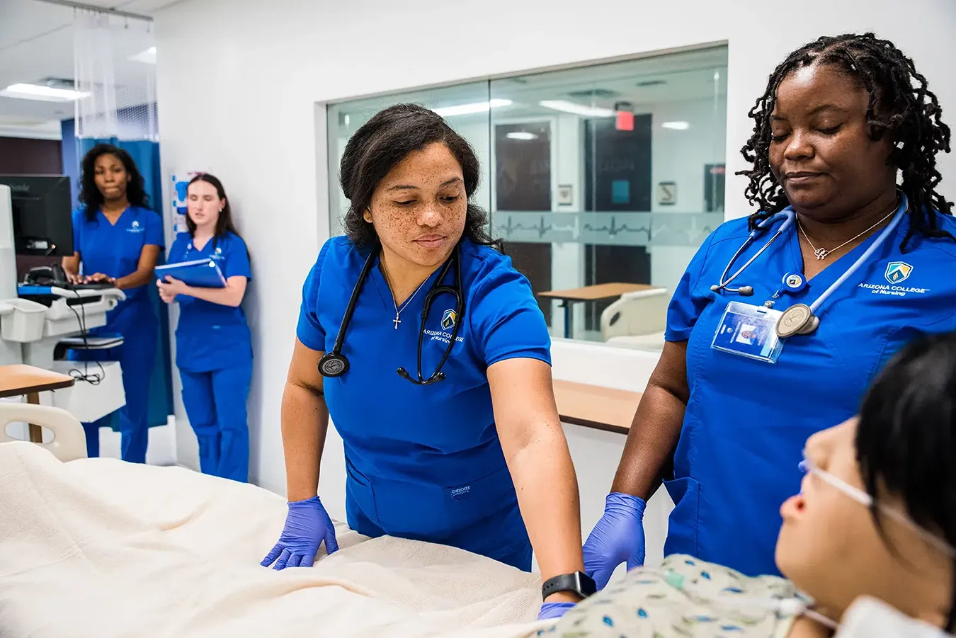BSN Program Nursing Students in Nurse Course